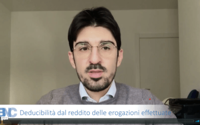 Nuove detrazioni fiscali relative alle erogazioni liberali a contrasto dell’emergenza Covid-19